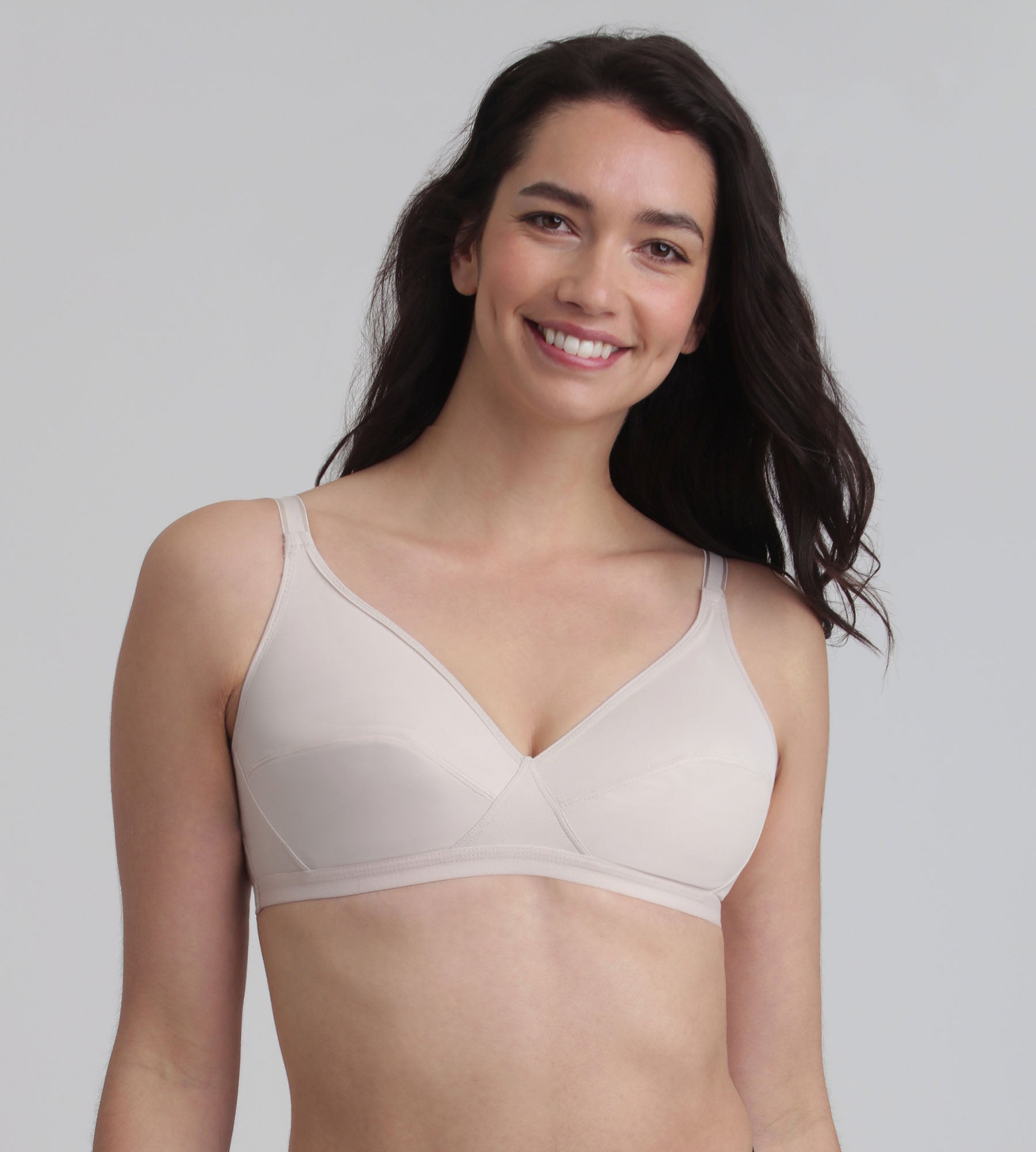 Playtex® Non-wired bra in beige Basic Micro Support