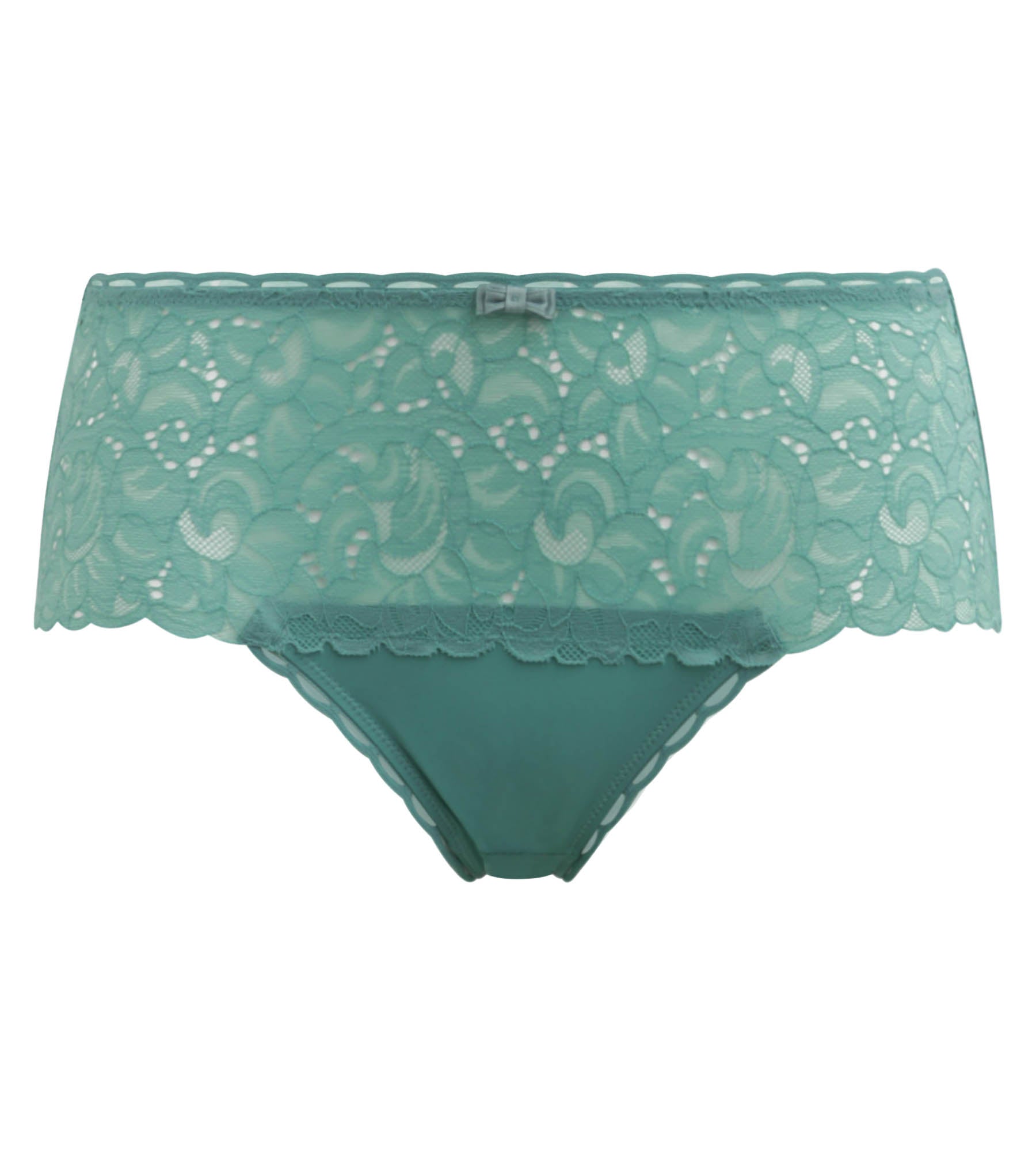 Playtex® Midi knickercs in poetic blue Recycled Classic Lace Support