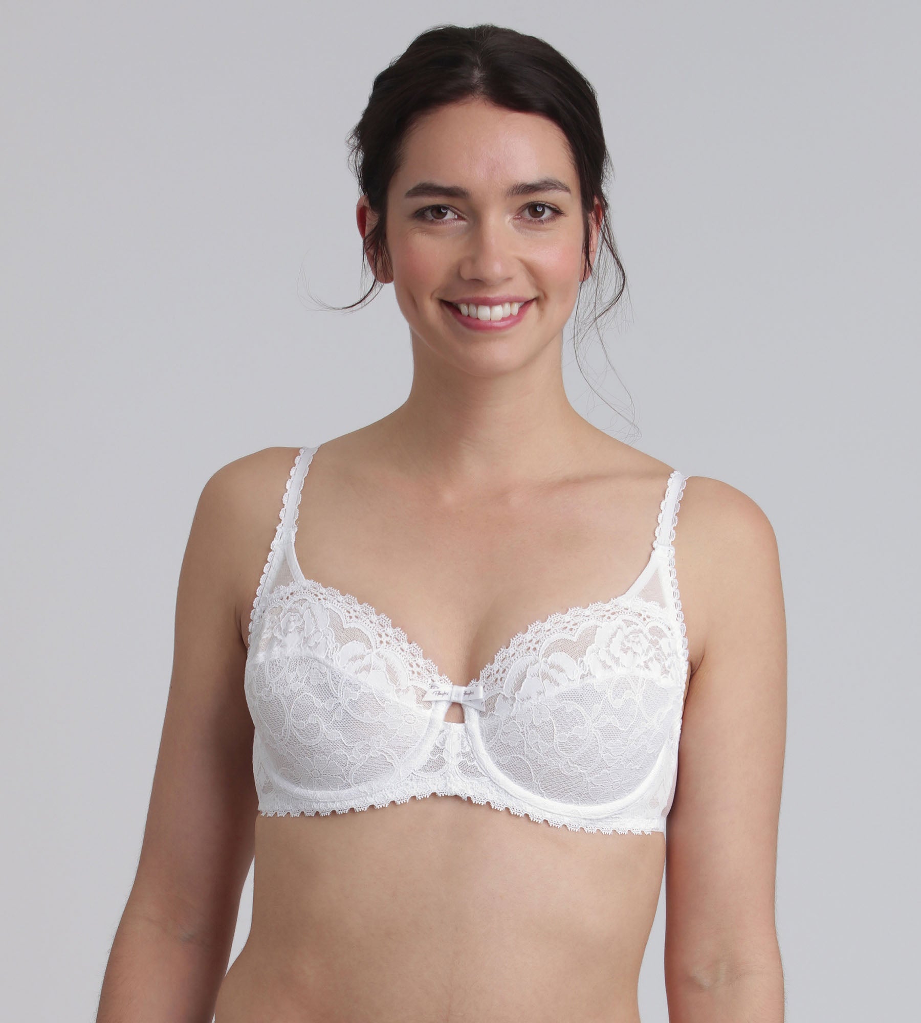 Playtex® Soutien-gorge balconnet blanc Flower Elegance Recyclé