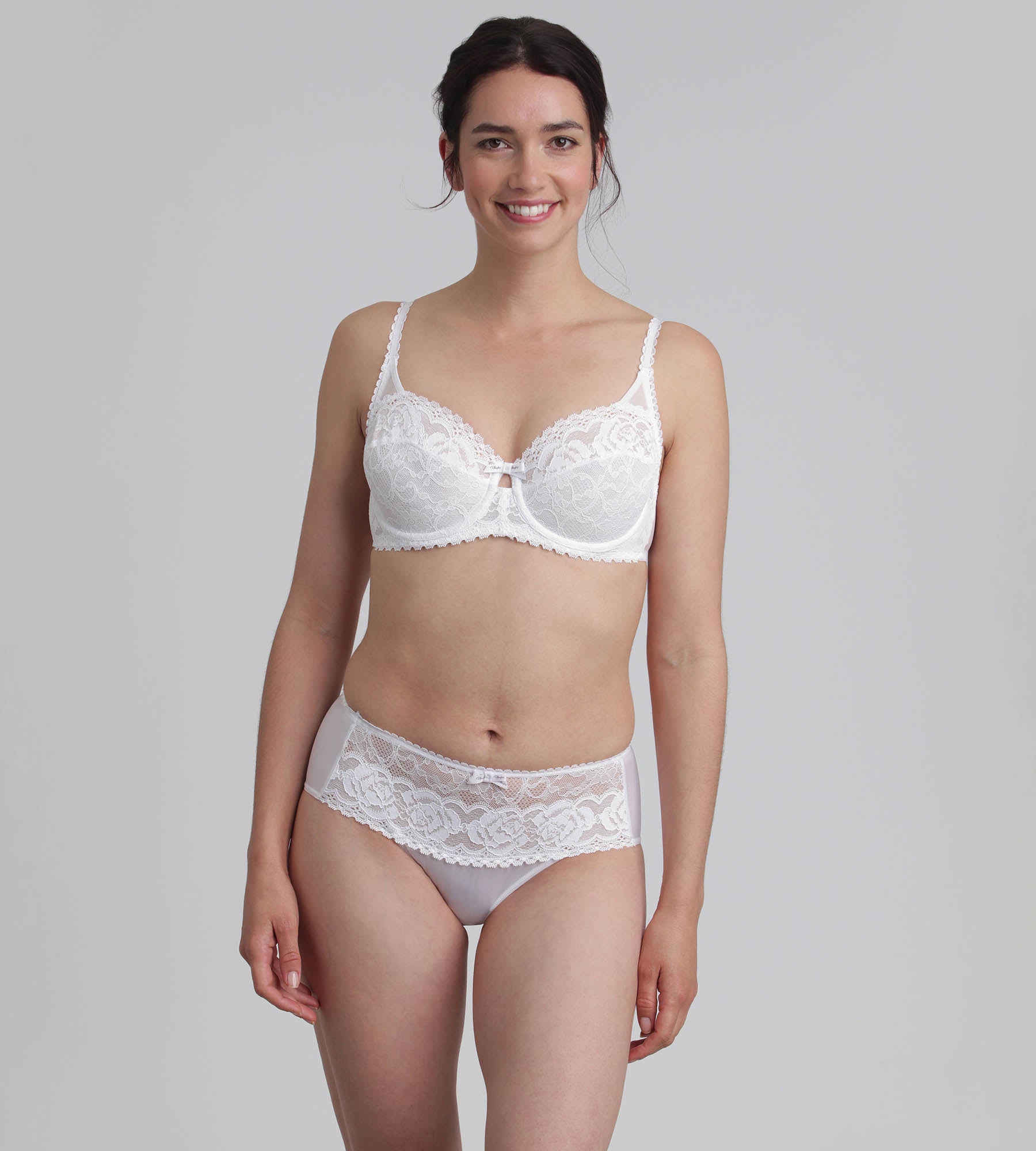 Playtex® Soutien-gorge balconnet blanc Flower Elegance Recyclé
