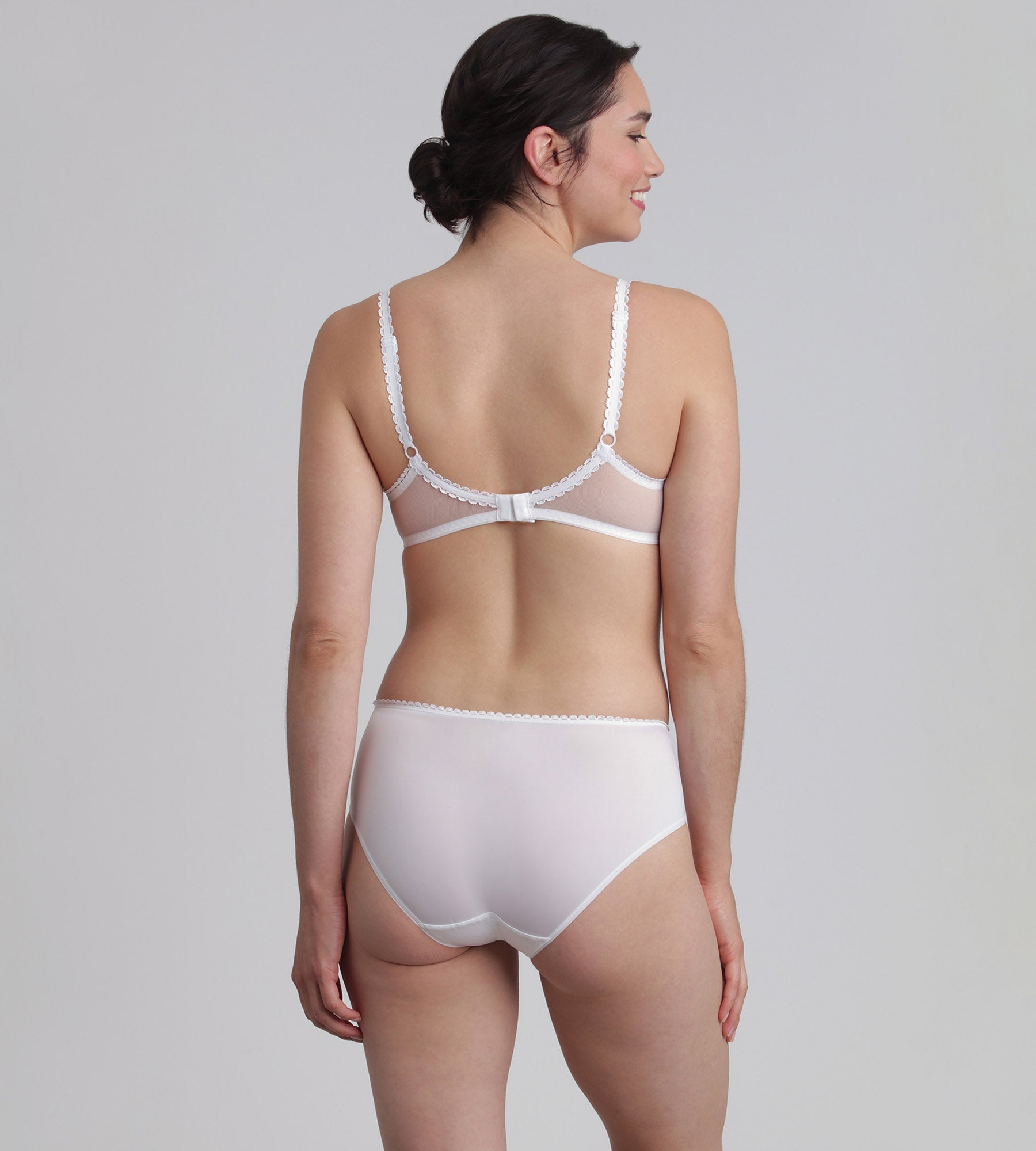 Playtex® Soutien-gorge balconnet blanc Flower Elegance Recyclé