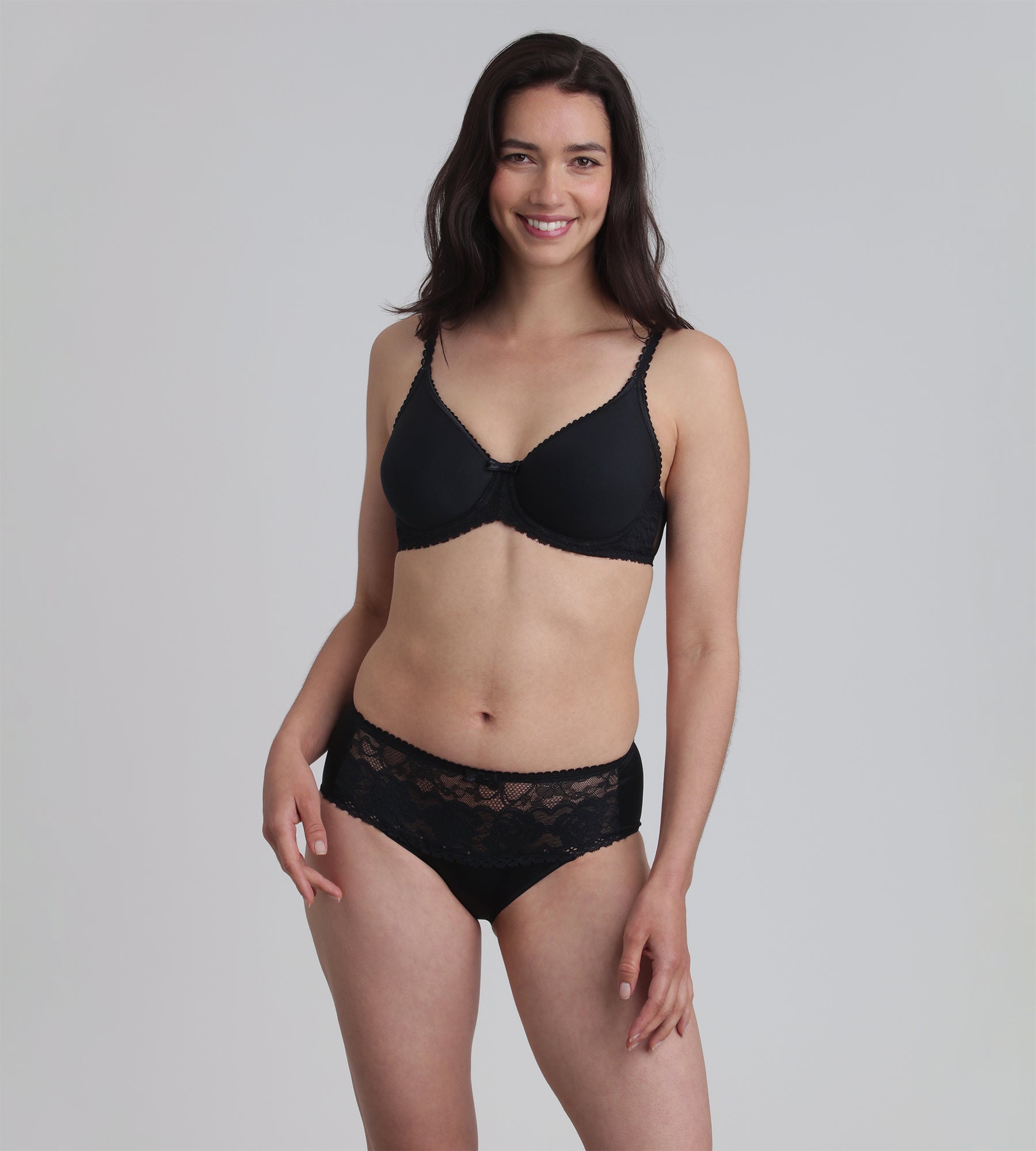 Playtex® Soutien-gorge spacer noir Flower Elegance Recyclé