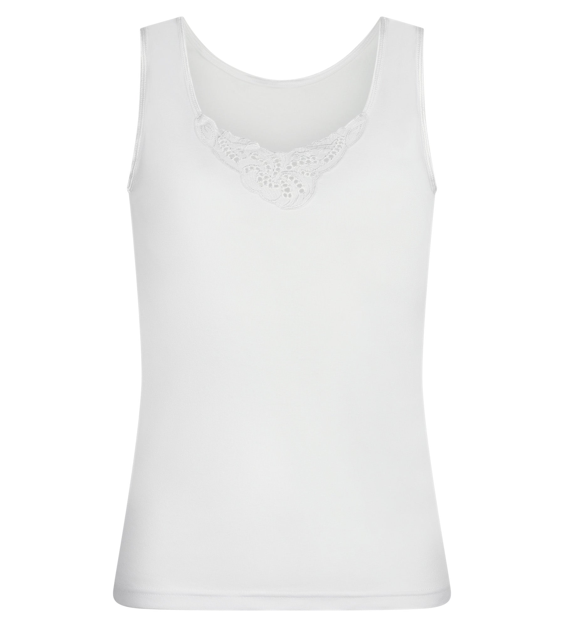 Playtex® Débardeur bretelles fines blanc Cotton Feminine