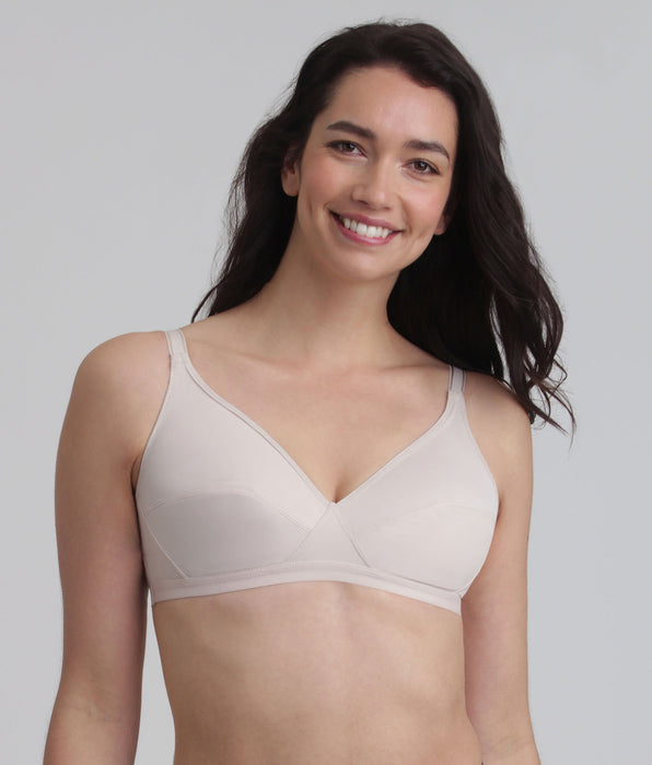 Playtex® Non-wired bra in beige Basic Micro Support