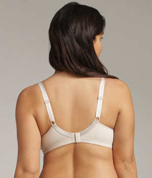 Non-wired bra in beige Basic Micro Support