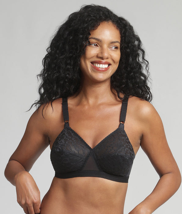 Playtex® Soutien-gorge sans armatures noir Cœur Croisé 165