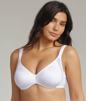 Minimiser bra in white Expert in Silhouette