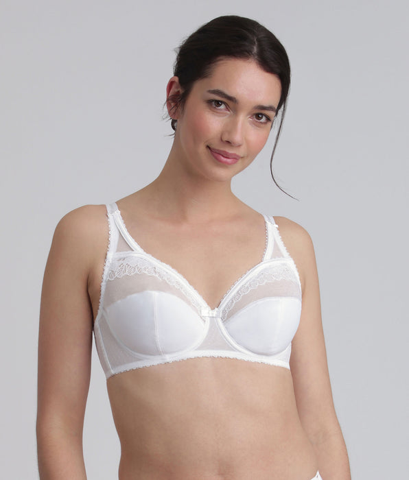 Playtex® Soutien-gorge emboîtant blanc Cœur Croisé Microfibre