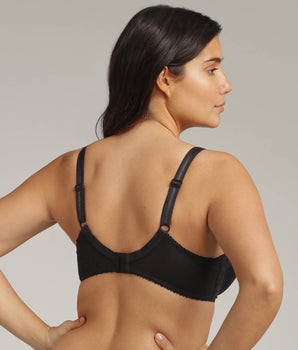 Full cup bra in black Classic Micro Support