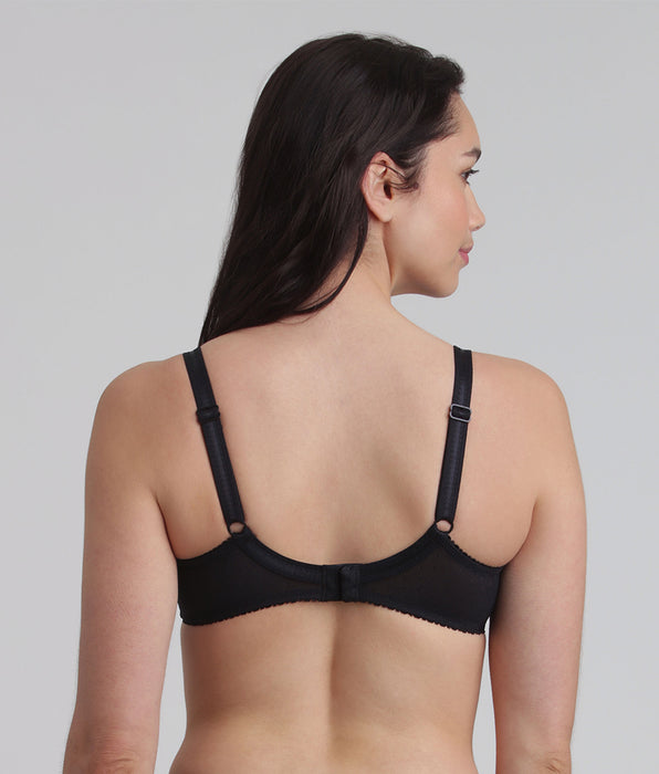Playtex® Full cup bra in black Classic Micro Support