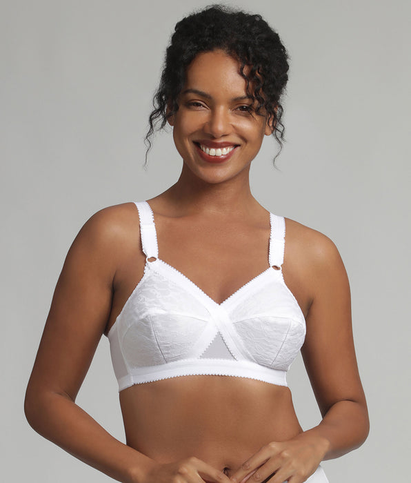 Playtex® Soutien-gorge sans armatures blanc Cœur Croisé 556