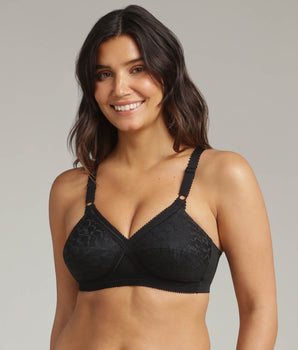 Non-wired bra in black Cross Your Heart 556