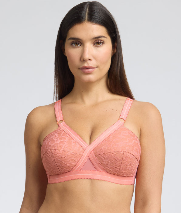 Playtex® Non-wired bra in apricot Cross Your Heart 556