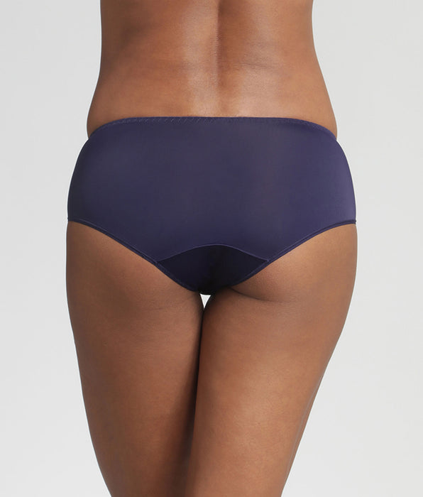 Playtex® Midi knickers in navy Essential Elegance Embroidery