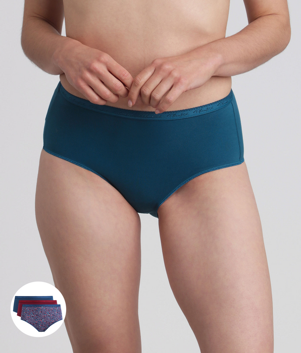 Playtex® Lot de 3 culottes taille midi