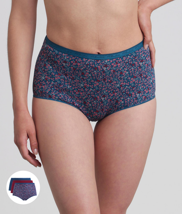 Playtex® Lot de 3 culottes taille haute
