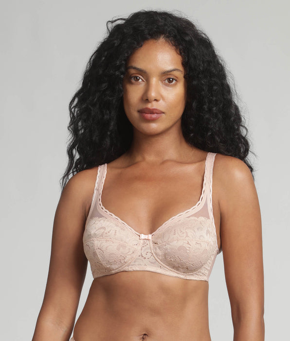 Playtex® Soutien-gorge avec armatures beige Cœur Croisé Féminin Recyclé