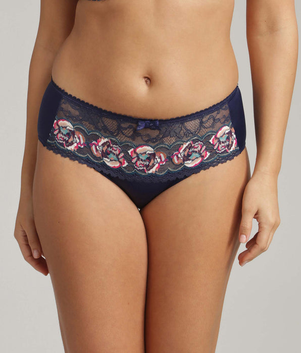 Playtex® Midi knickers in floral blue Flower Elegance Recycled