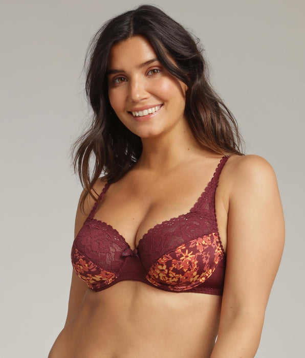 Playtex® Underwired bra in boheme winter Flower Elegance Micro Recycled