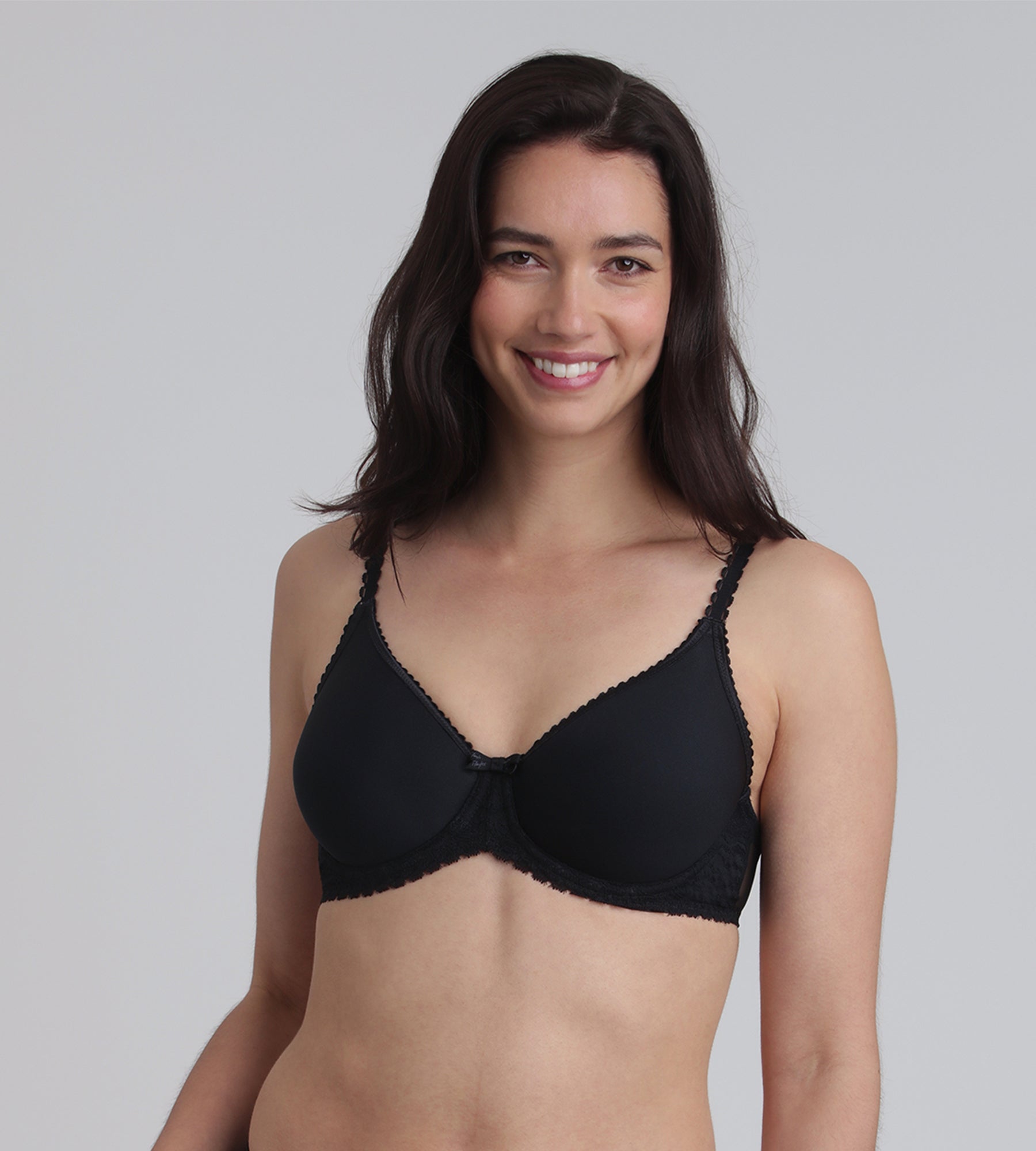 Playtex®  Spacer bra in black Flower Elegance Recycled