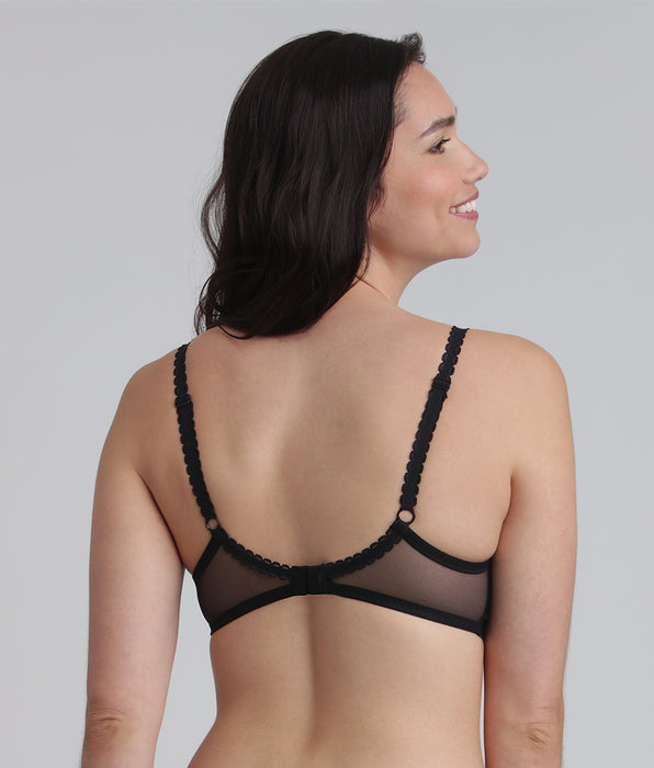 Playtex®  Spacer bra in black Flower Elegance Recycled
