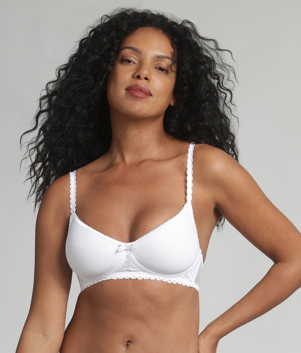 Playtex® Non-wired bra in white Flower Elegance Recycled