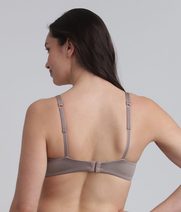 Playtex® Full cup bra with removable underwires in mink 24h Soft Absolute