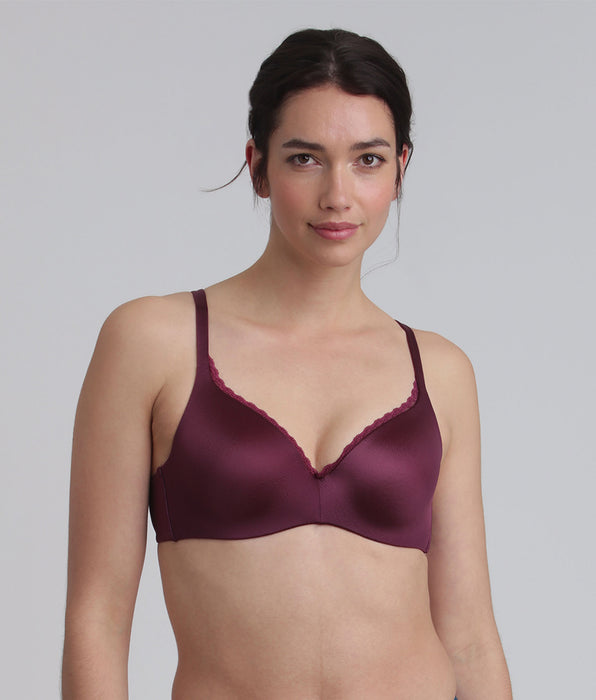 Playtex® Soutien-gorge avec armatures amovibles prune 24h Soft Absolu