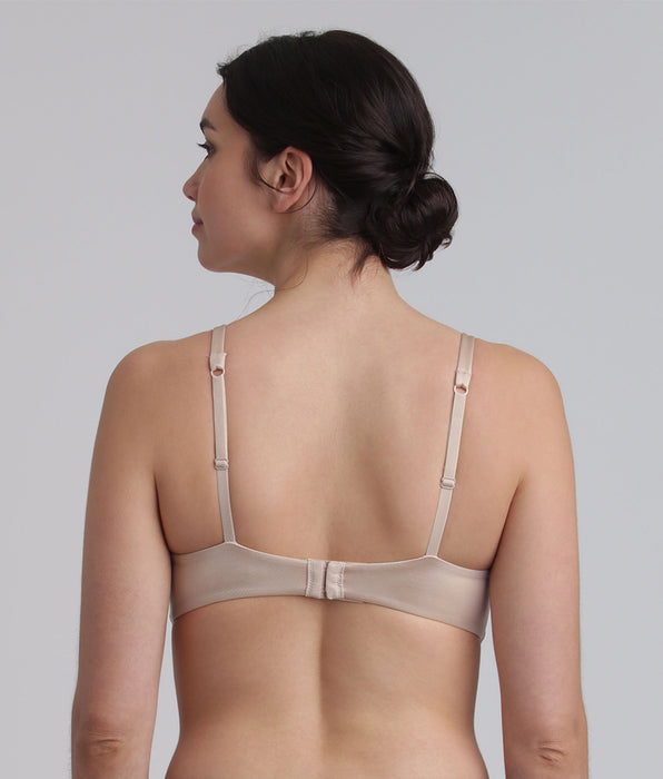 Playtex® Full cup bra with removable underwires in light brown 24h Absolute Soft