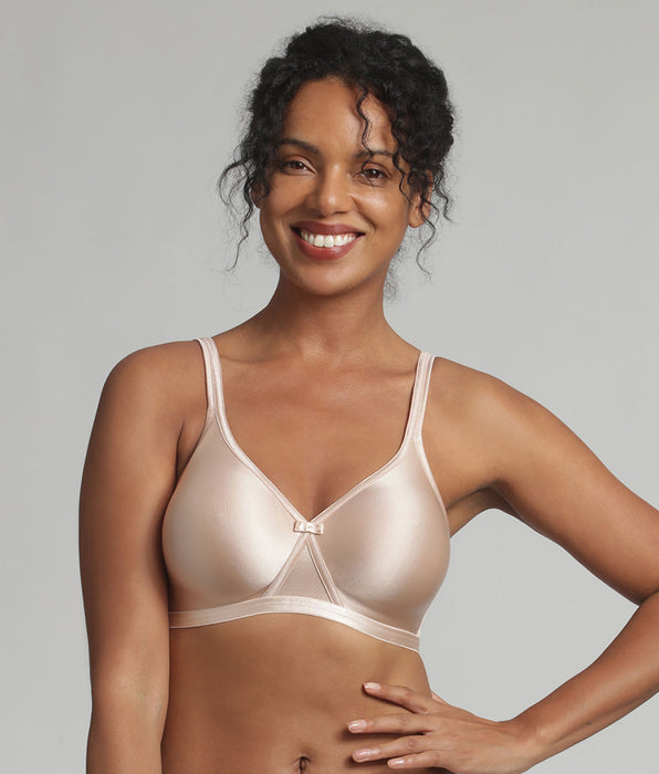 Playtex® Non-wired bra in beige Satiny Micro-Support